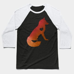 Adore Foxes Baseball T-Shirt